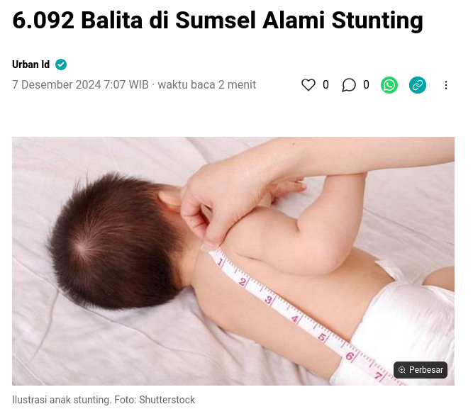 Balita Stunting